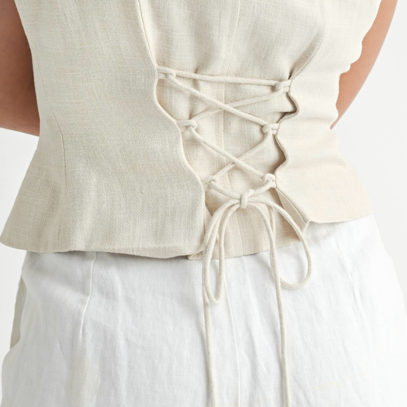 Linen Vest
