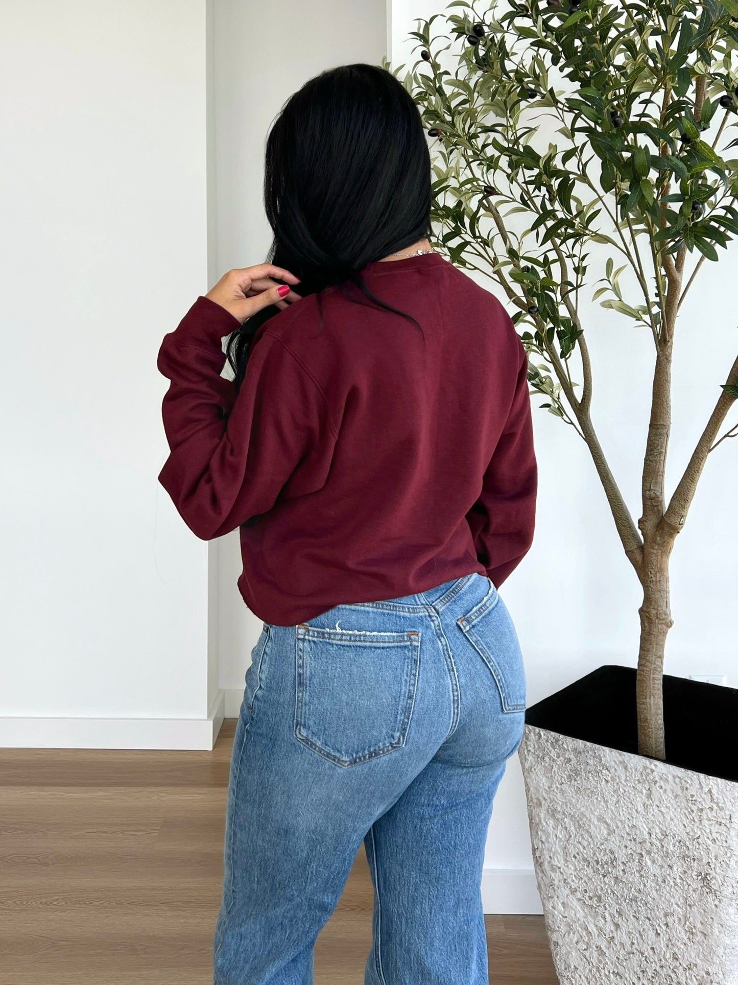Burgundy Sweatshirt