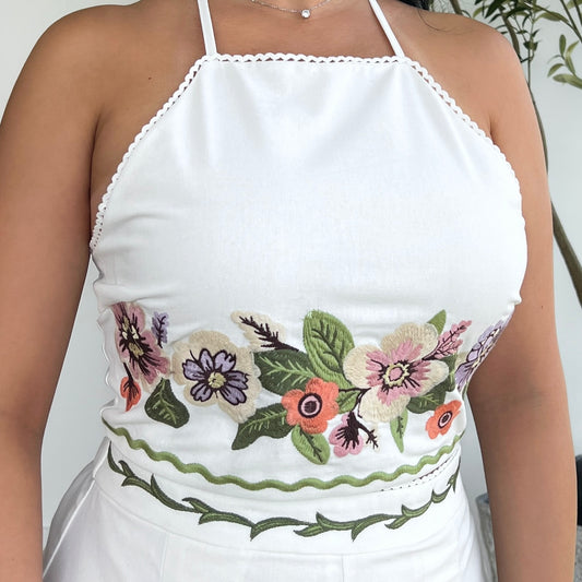 Embroidered Matching Set