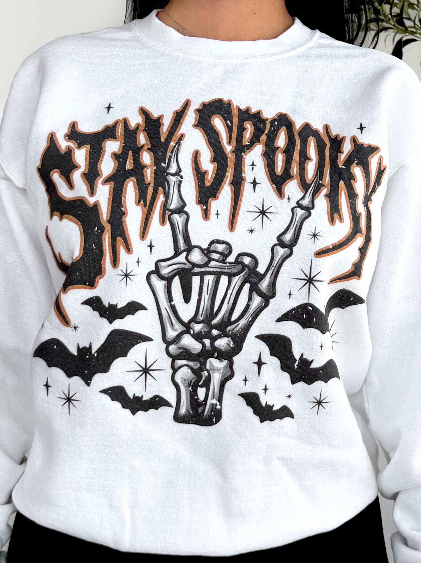 Spooky Skeleton Sweatshirt
