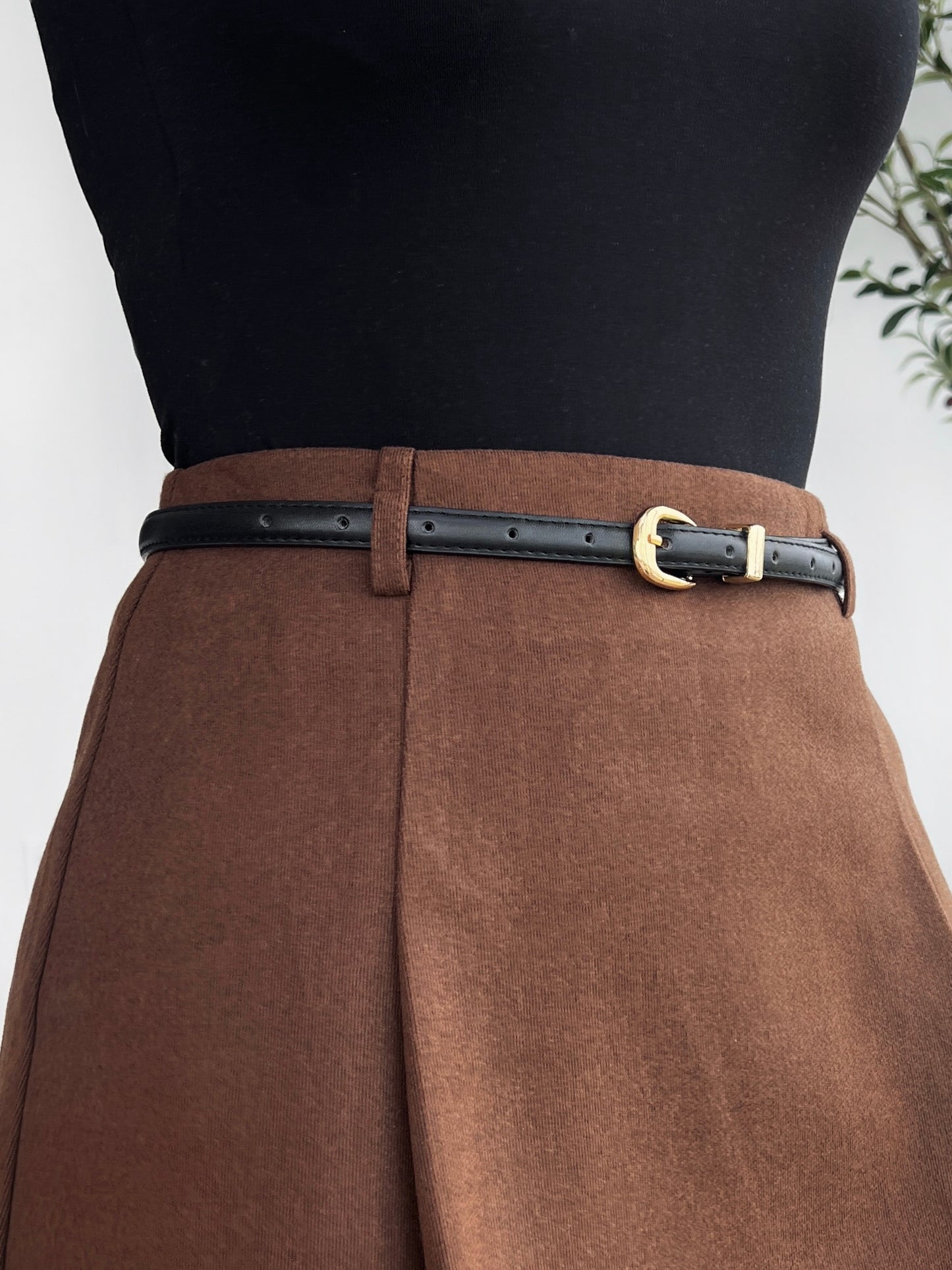 Autumnline Pleat Skirt