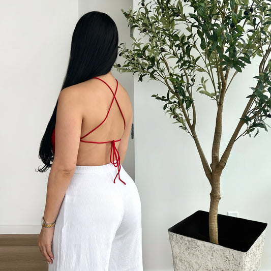 Knitted Handkerchief Top