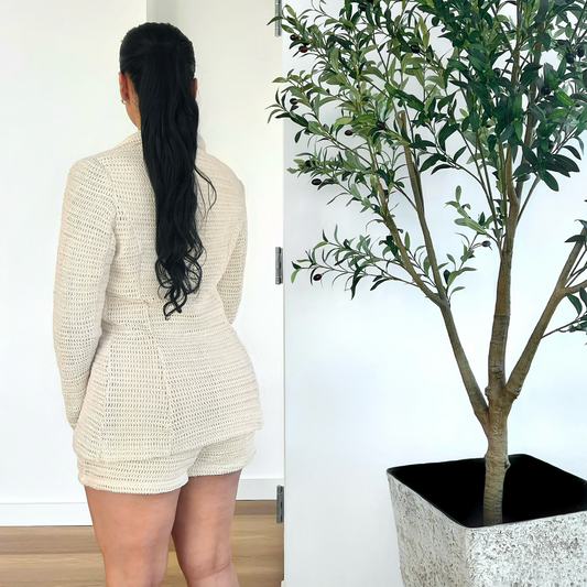 Blazer and Short Matching Set