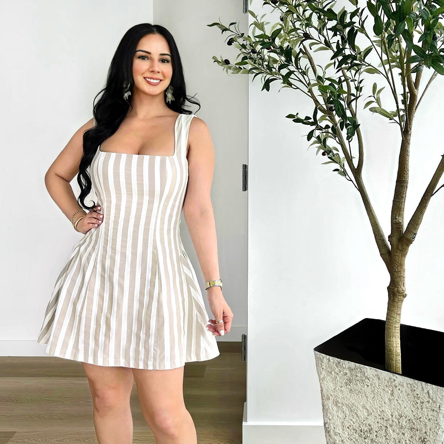 Coastal Stripe Dress
