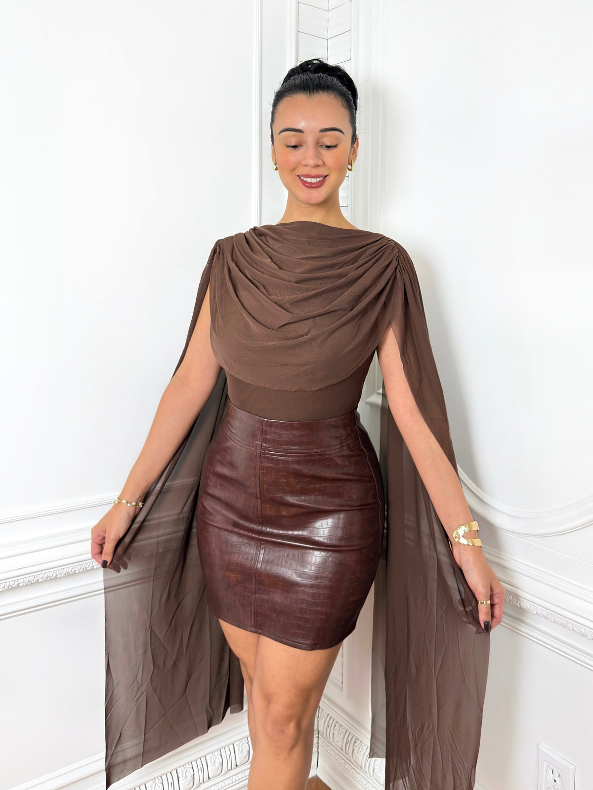 Mocha Muse Dress