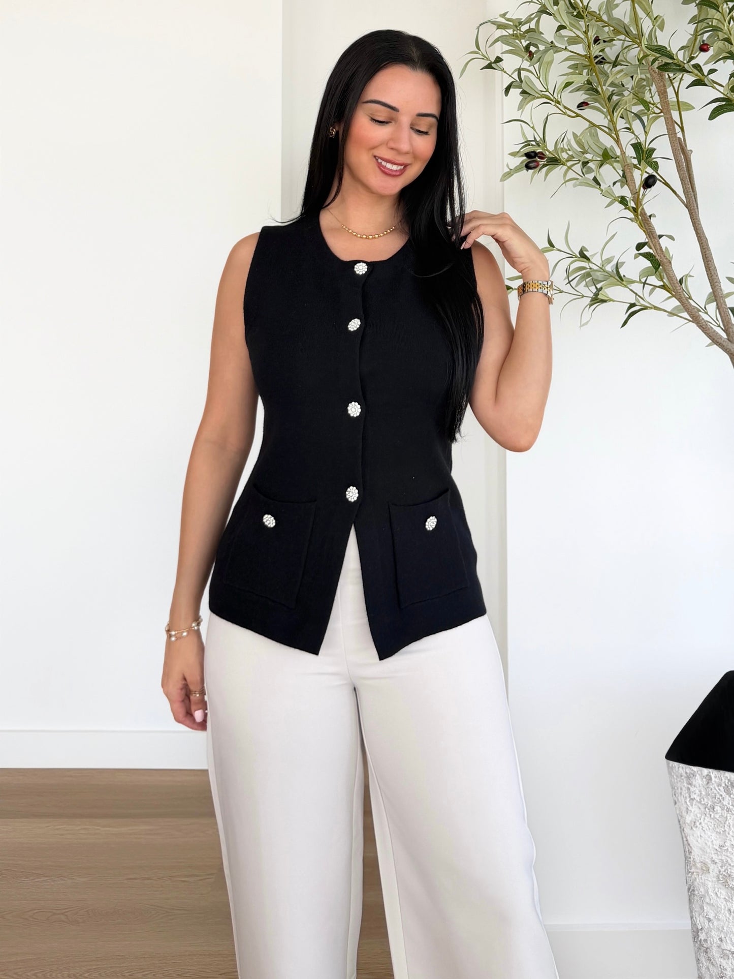 Midnight Sweater Vest
