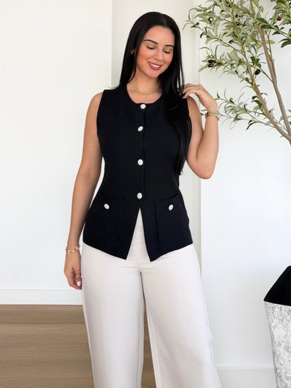 Midnight Sweater Vest