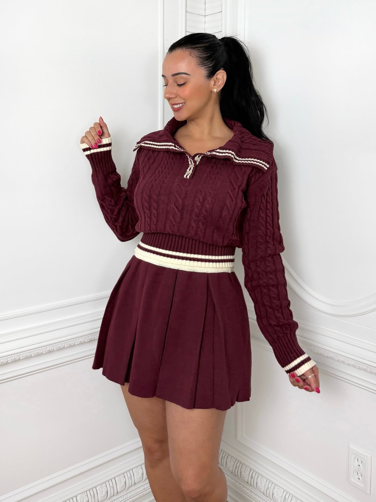 Ivy League Knit Set