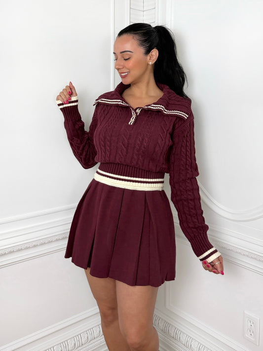 Ivy League Knit Set