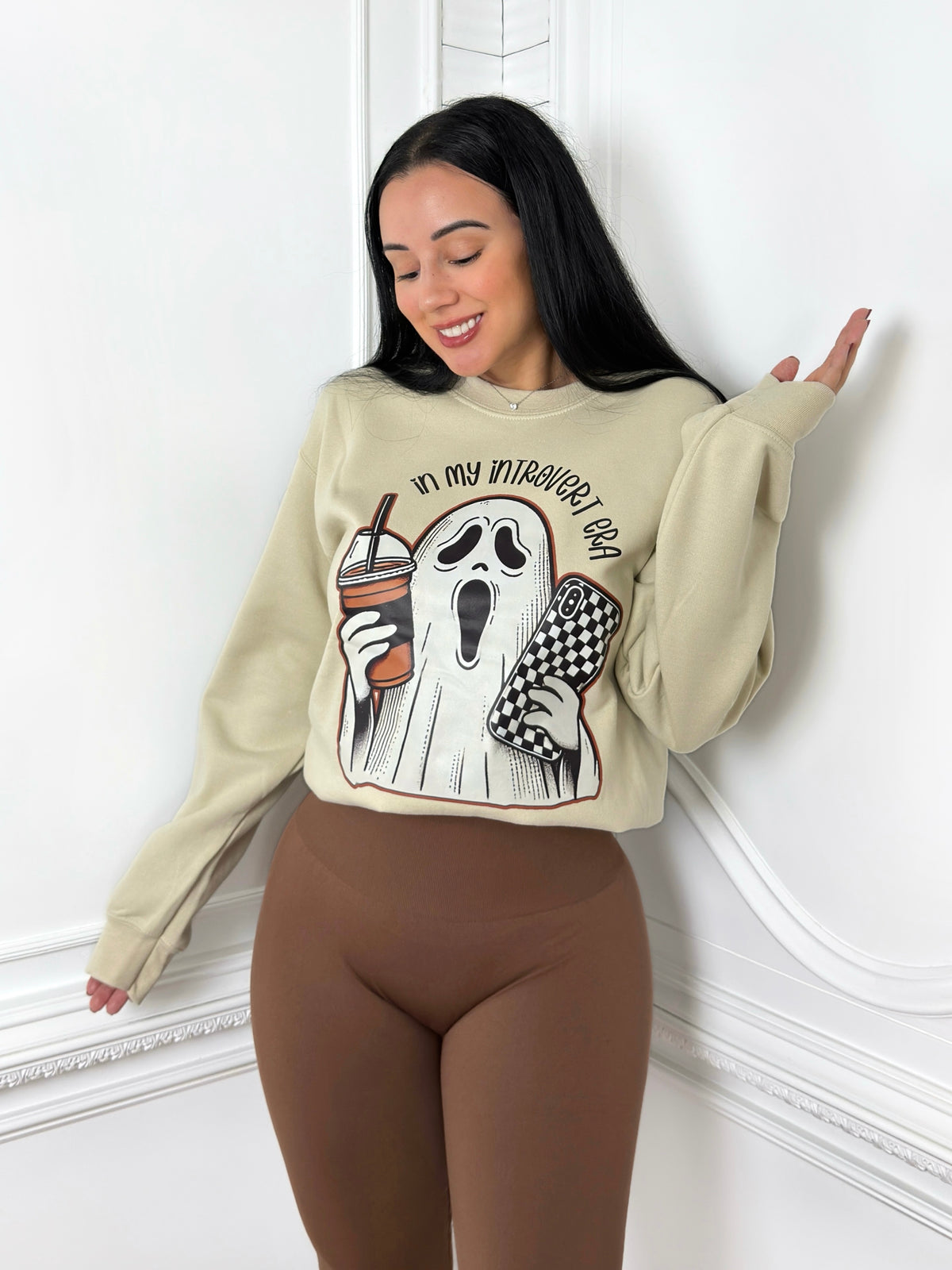 Introvert Halloween Sweatshirt