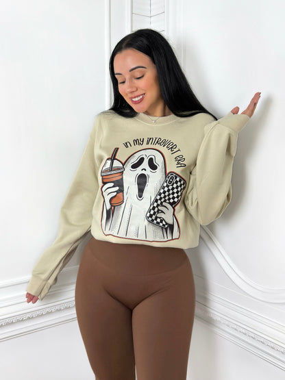 Introvert Halloween Sweatshirt
