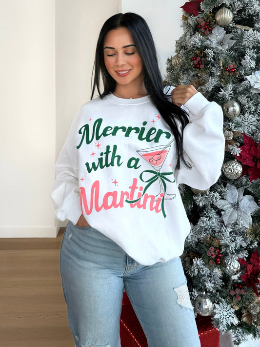 Oversized Martini Sweatshirt