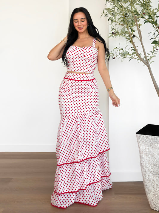 Dotted Elegance Matching Set