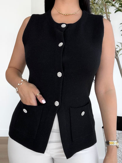 Midnight Sweater Vest