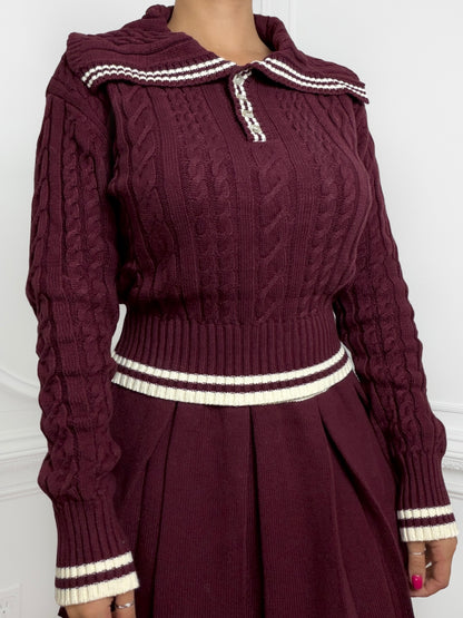 Ivy League Knit Set