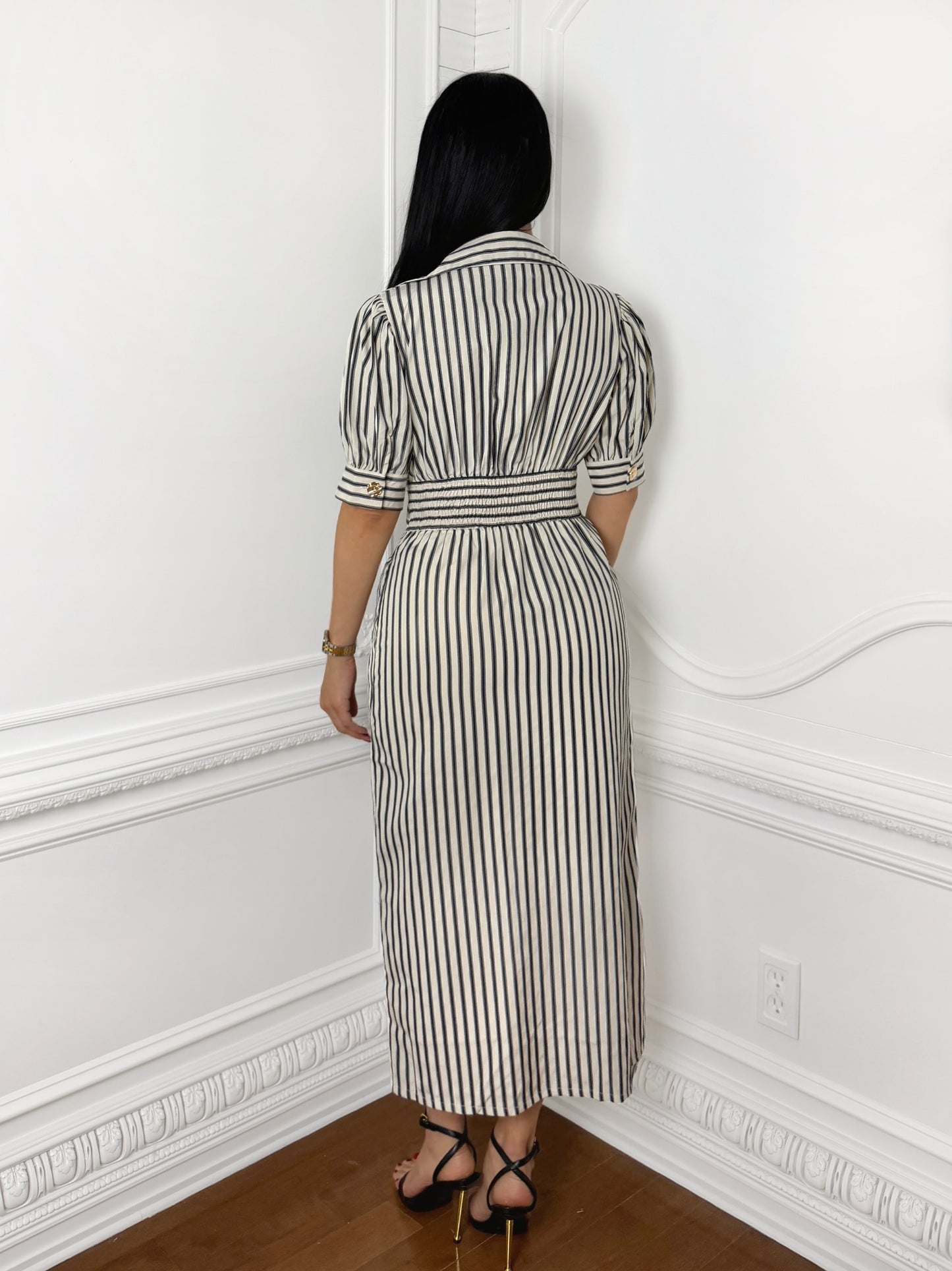 Simply Sophisticated Stripe Dress