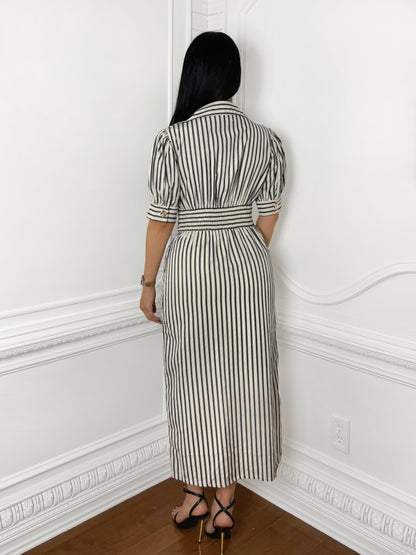 Simply Sophisticated Stripe Dress