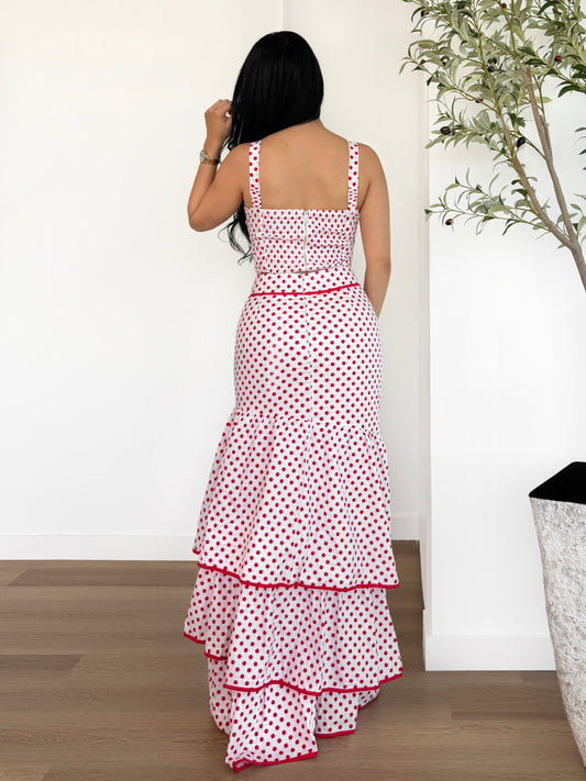 Dotted Elegance Matching Set