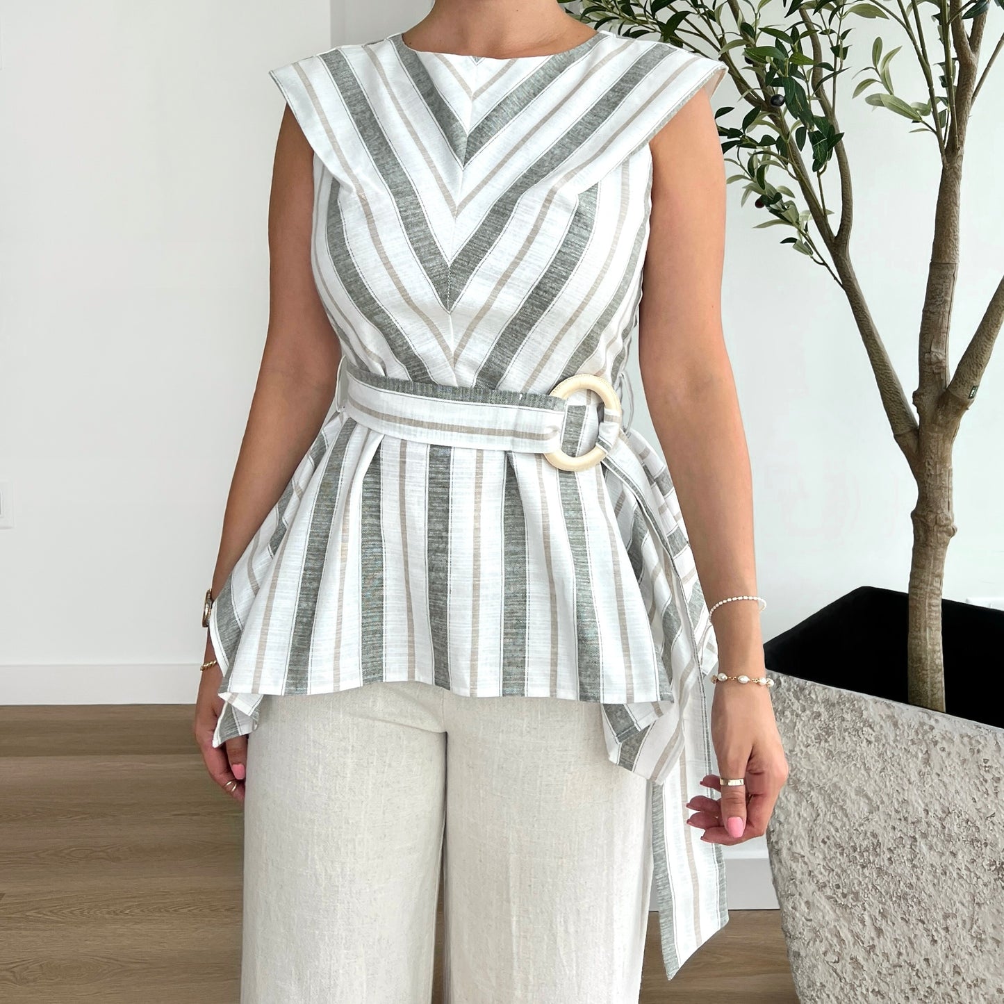 Cinched Chic Top