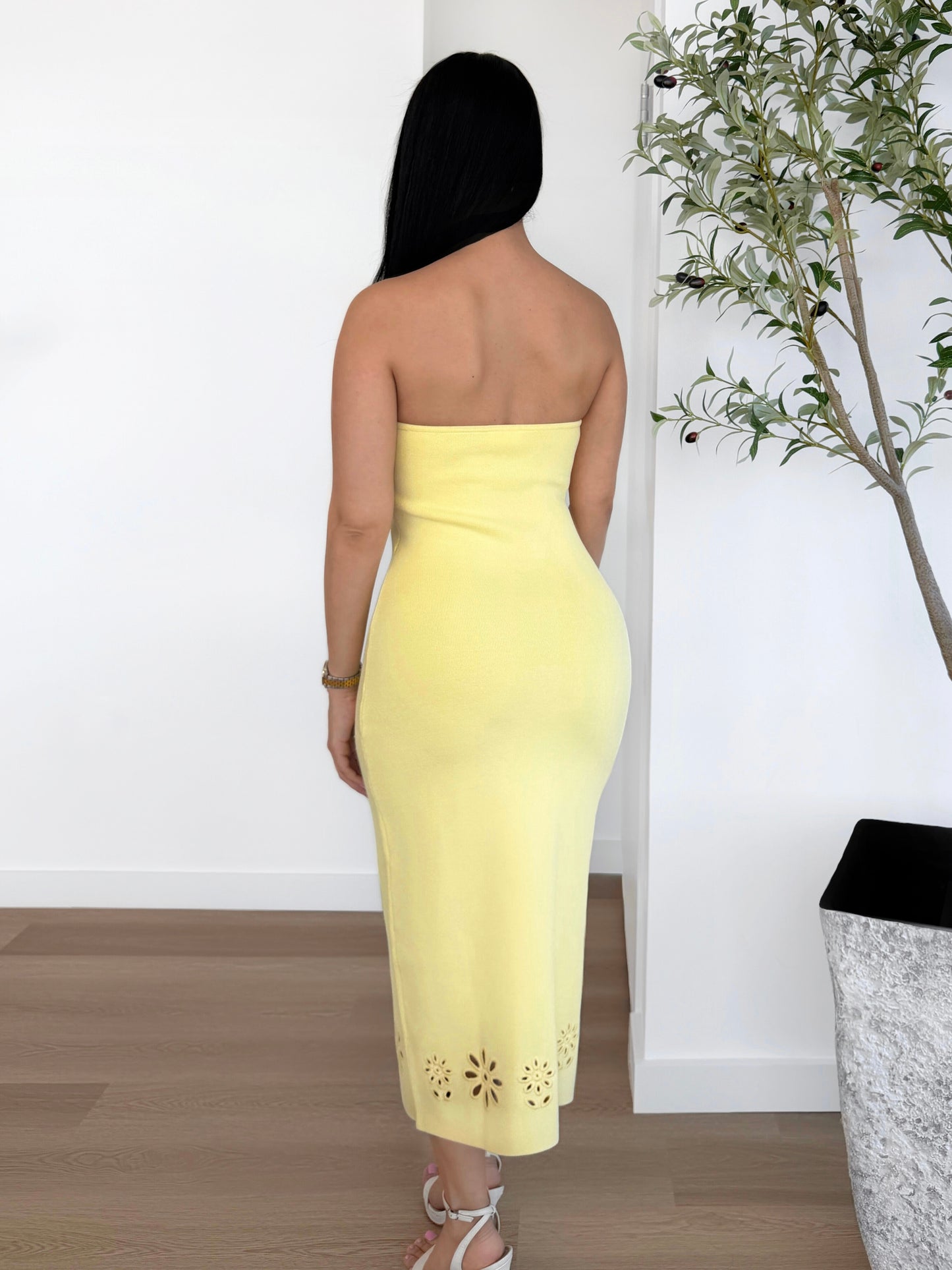 Sunburst Midi Dress