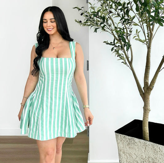 Coastal Stripe Dress