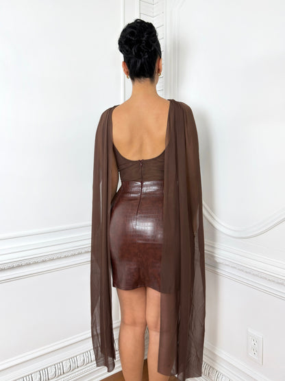 Mocha Muse Dress