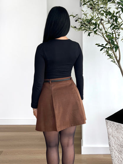 Autumnline Pleat Skirt