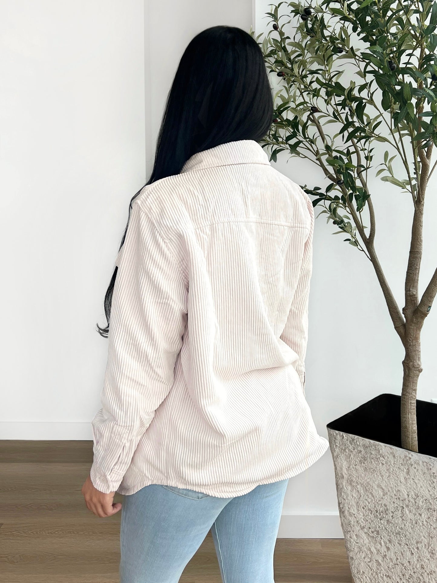Cozy Twist Reversible Corduroy Jacket