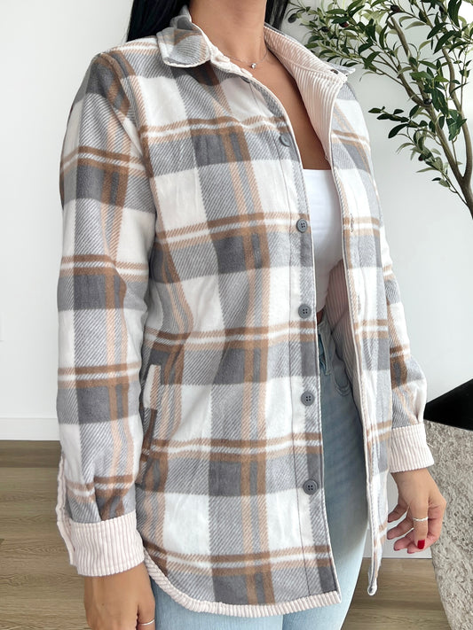 Cozy Twist Reversible Corduroy Jacket