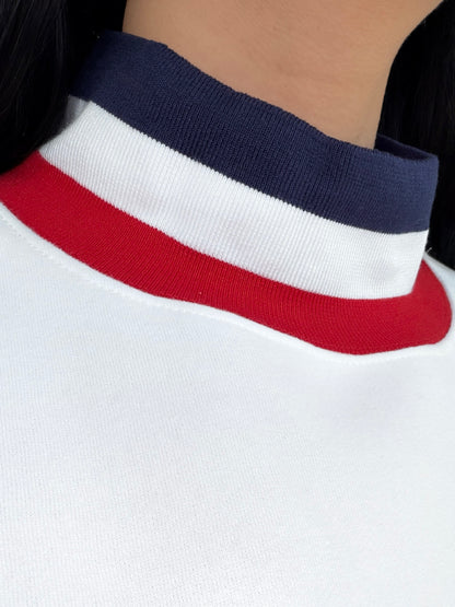 Casual patriotic sweatshirt for women