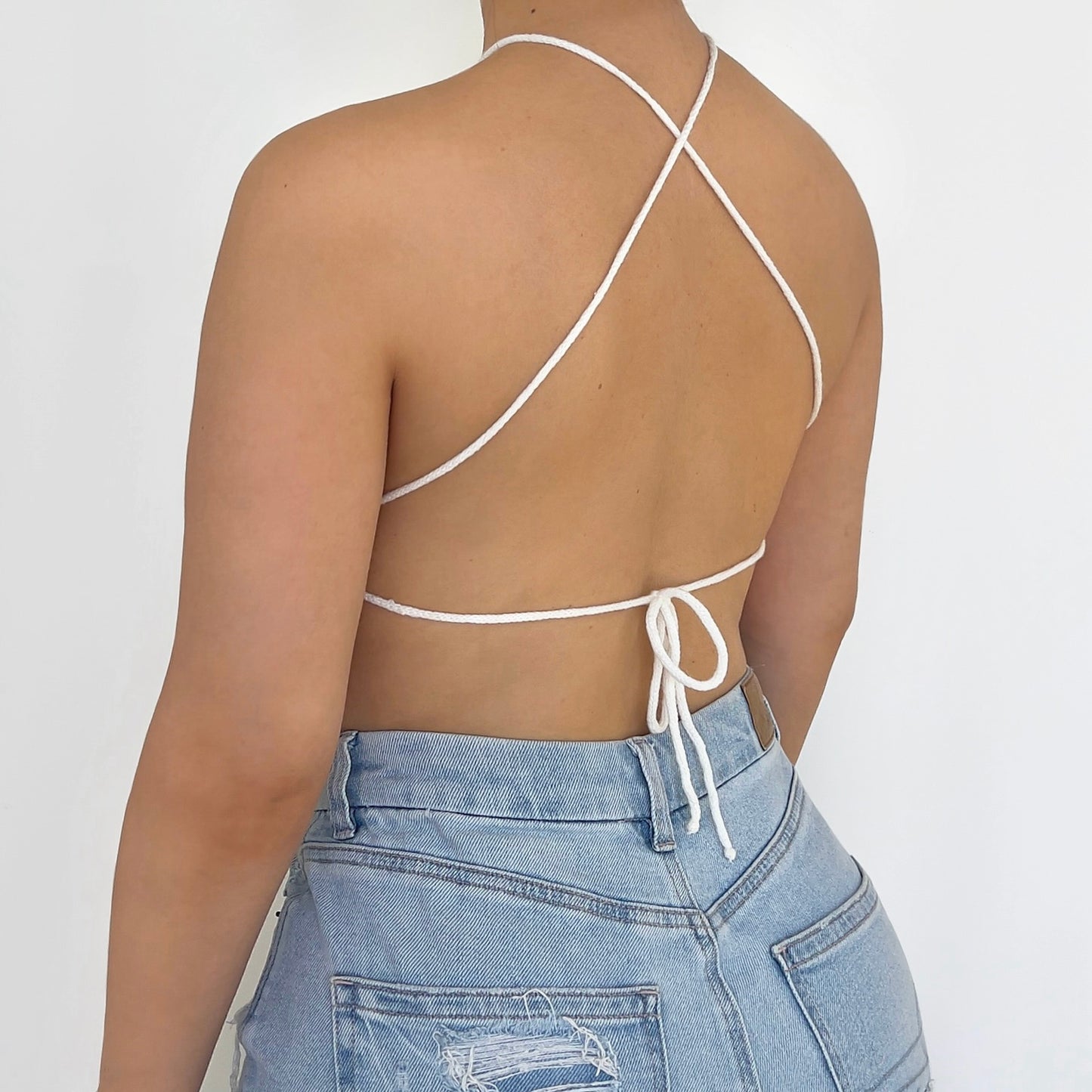 Knitted Handkerchief Top