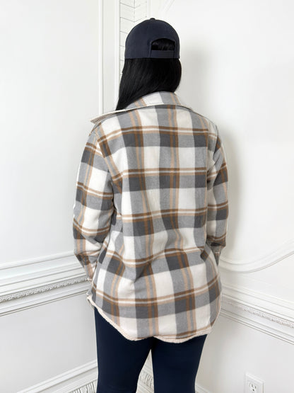 Cozy Reversible Corduroy Shacket