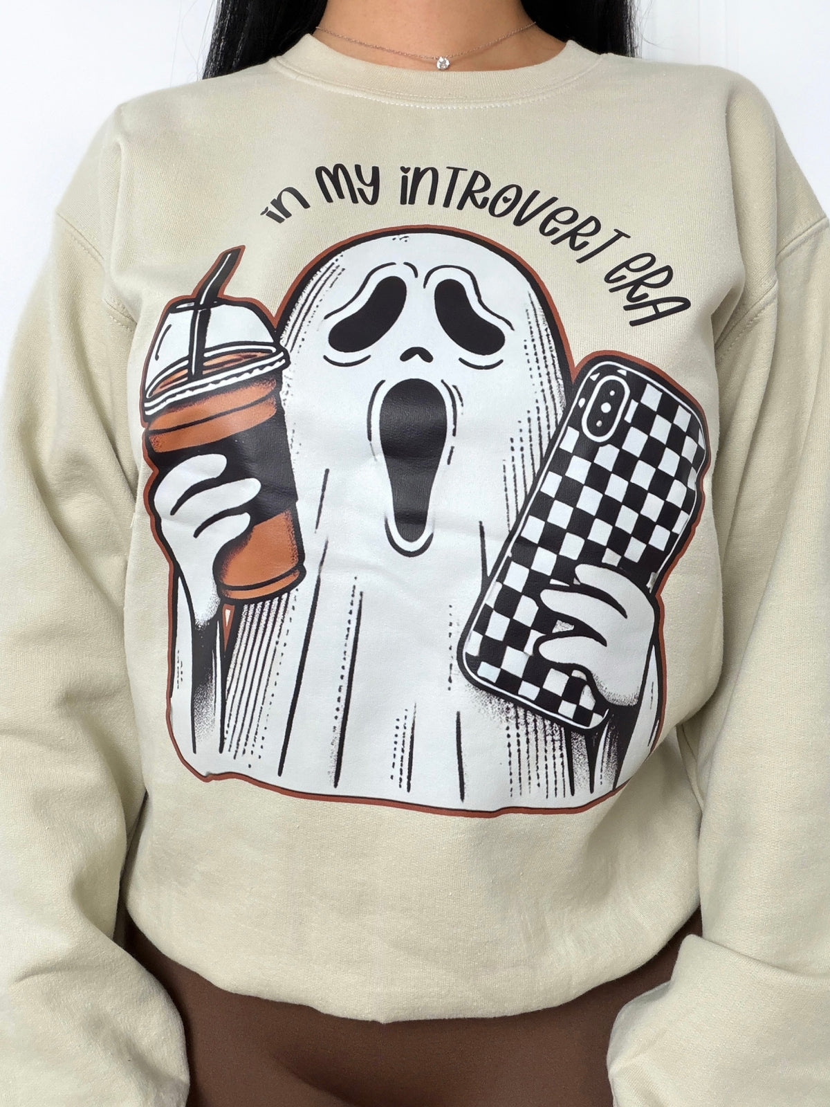 Introvert Halloween Sweatshirt