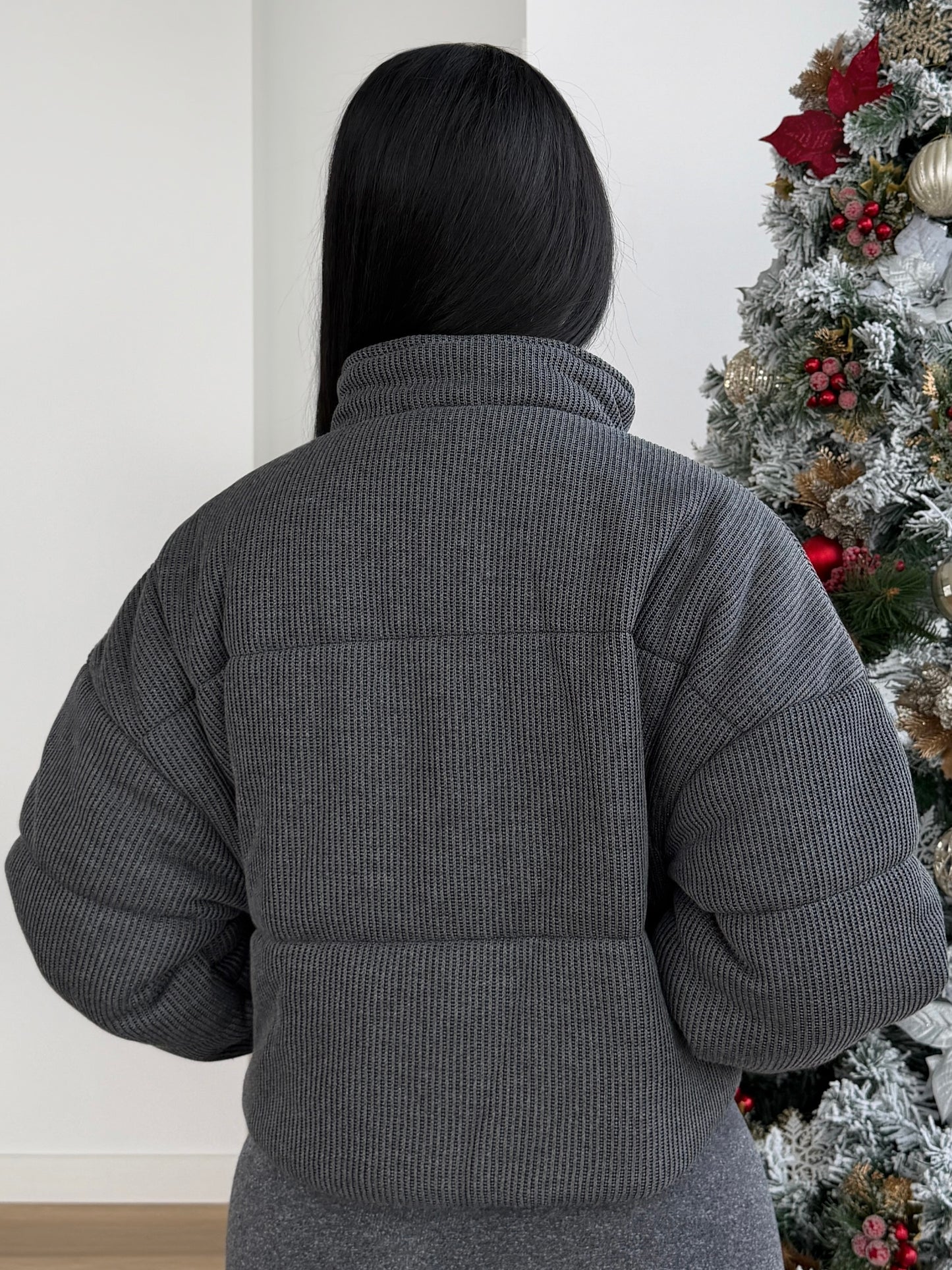 Graphite Puffer Jacket