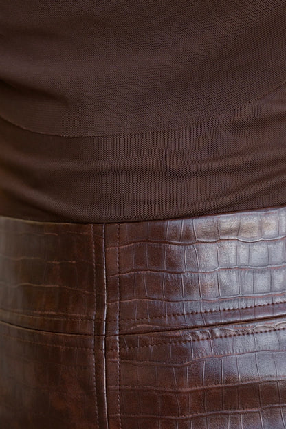 Mocha Muse Dress