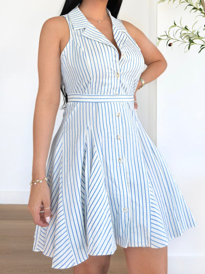 Women's striped casual dress for everyday wear