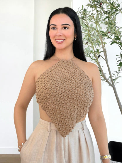 Casual chic knitted top